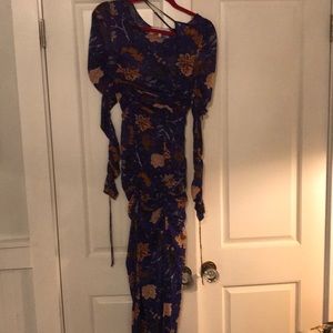 Diane VonFurstenberg floral dress!